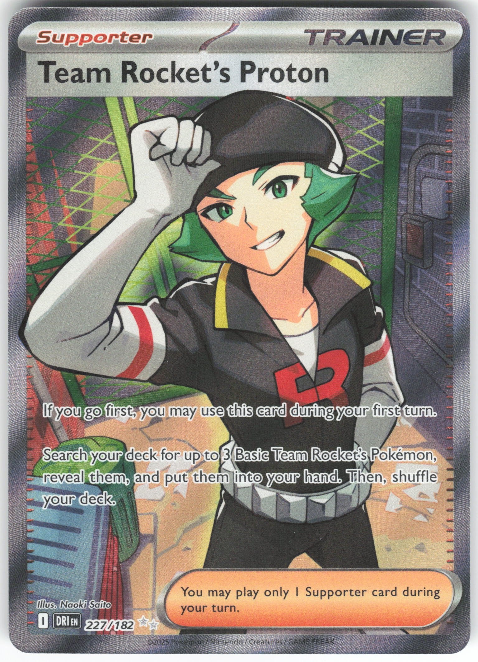 Team Rocket's Proton - Ultra Rare SV10: Destined Rivals 227/182 NM