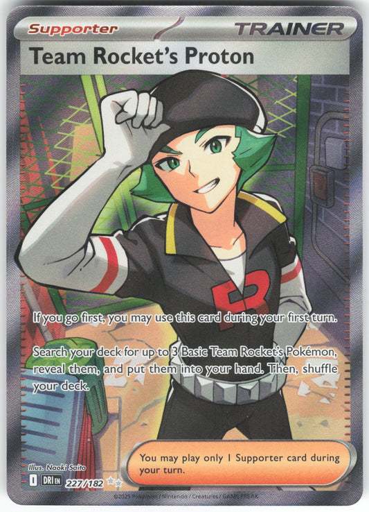 Team Rocket's Proton - Ultra Rare SV10: Destined Rivals 227/182 NM