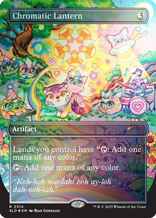 Chromatic Lantern (2314) (Rainbow Foil) 2314 Secret Lair Drop Series Holo NM/M
