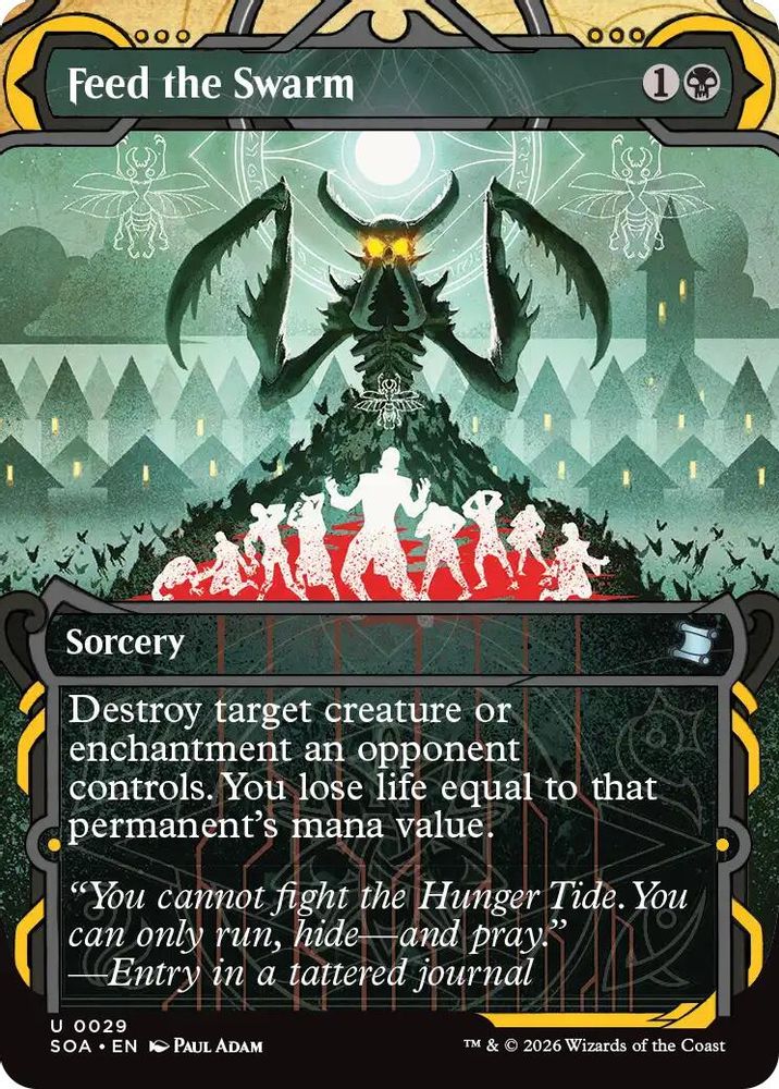 Feed the Swarm 29 Uncommon Secrets of Strixhaven: Mystical Archive NM/M