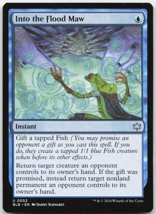 Into the Flood Maw U Bloomburrow 52 NM