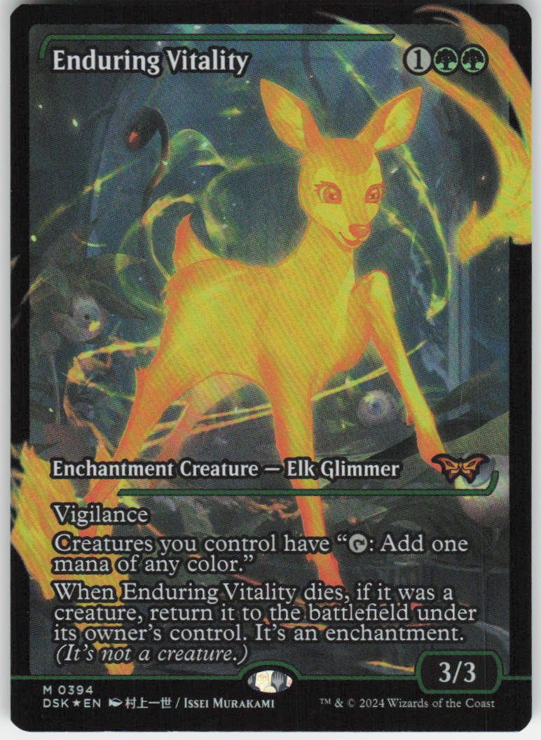 Enduring Vitality (Showcase) M Duskmourn: House of Horror 394 NM