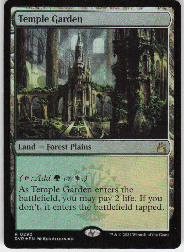 Temple Garden R Ravnica Remastered 290 NM
