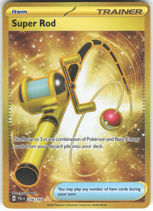 Super Rod - Hyper Rare SV02: Paldea Evolved 276/193 NM