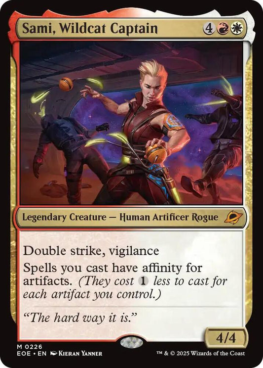 Sami, Wildcat Captain 226 Mythic Edge of Eternities NM/M