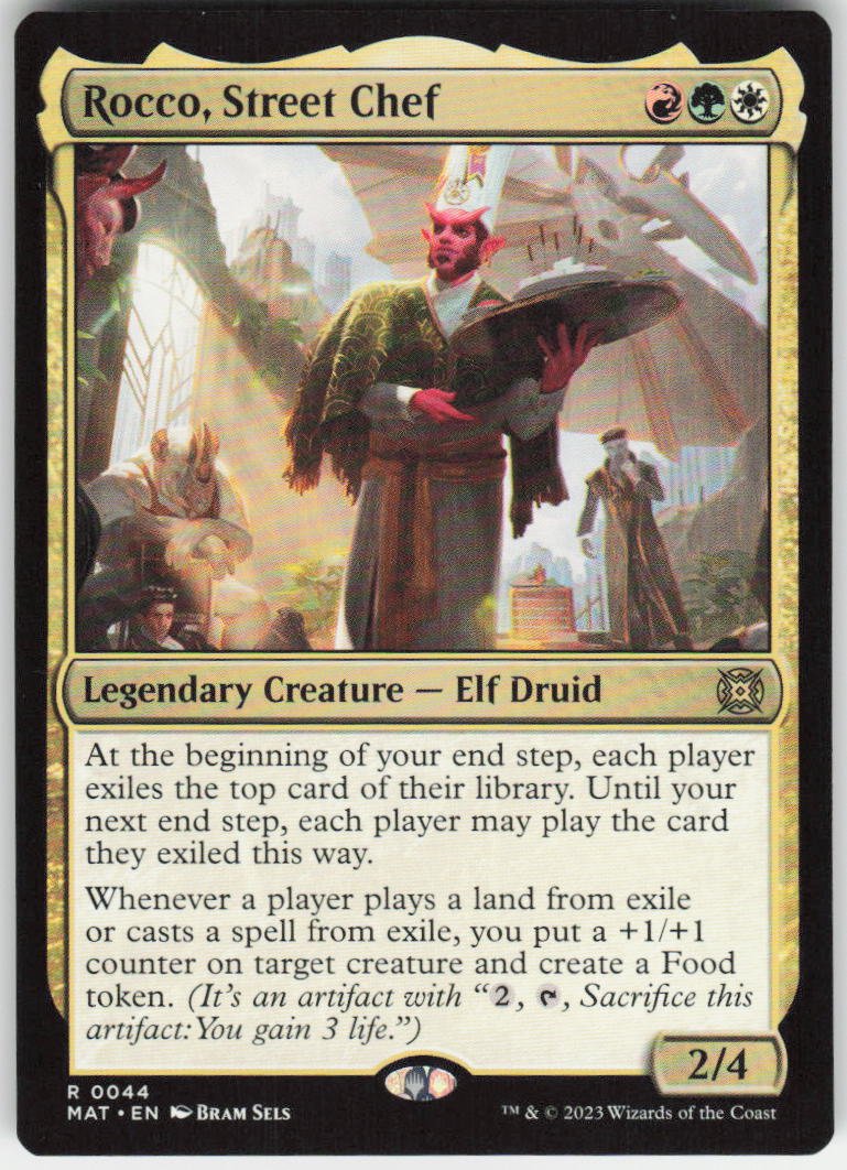 Rocco, Street Chef R March of the Machine: The Aftermath 44 NM