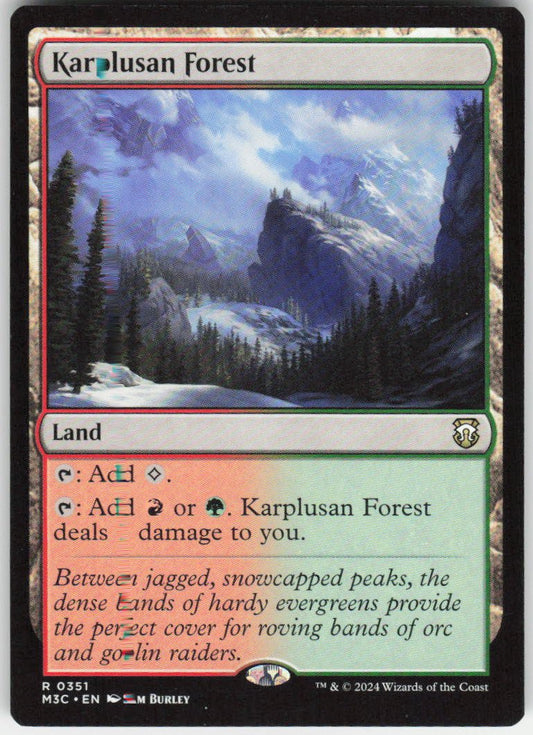 Karplusan Forest R Commander: Modern Horizons 3 351 NM
