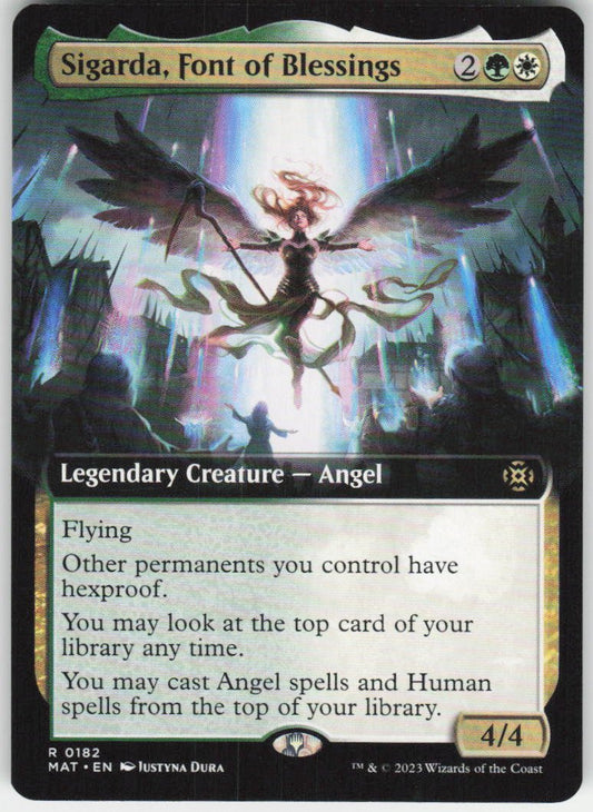 Sigarda, Font of Blessings (Extended Art) R March of the Machine: The Aftermath 182 NM