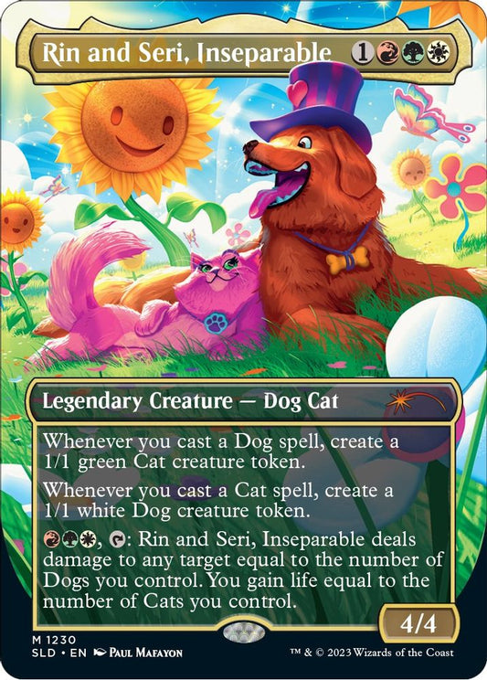 Rin and Seri, Inseparable (1230) 1230 Mythic Foil Secret Lair Drop Series NM/M
