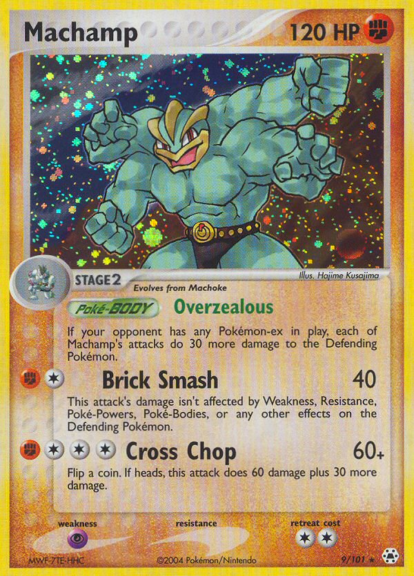 Machamp 9/101 Rare Hidden Legends Holo NM/M
