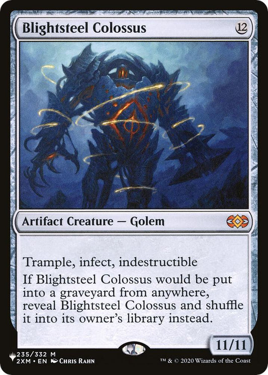 Blightsteel Colossus 235 Mythic The List Reprints NM/M