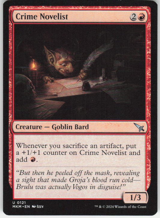 Crime Novelist U Murders at Karlov Manor 121 NM