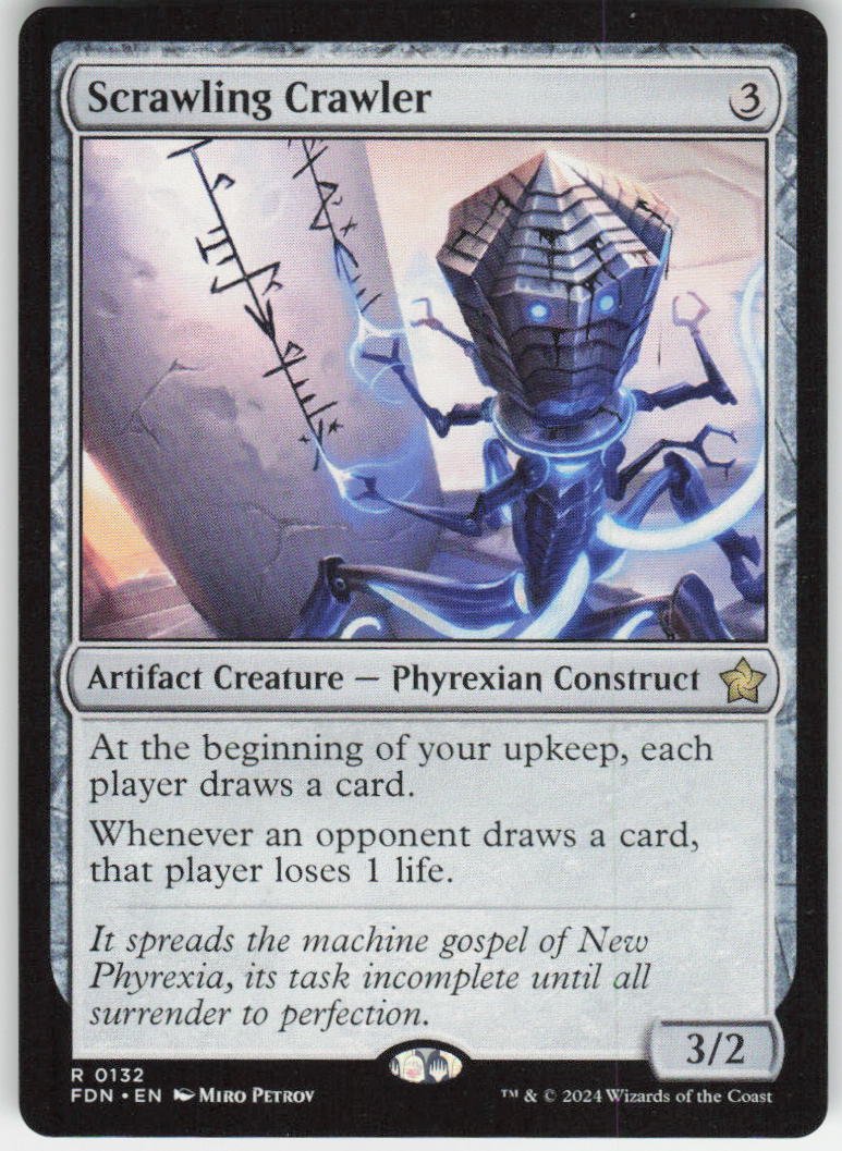 Scrawling Crawler R Foundations 132 NM