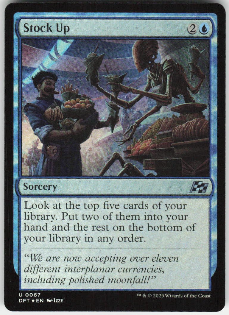 Stock Up (Foil) U Aetherdrift 67 NM