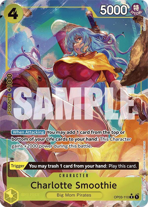 Charlotte Smoothie (Full Art) OP03-110 Rare Premium Booster -The Best- NM/M