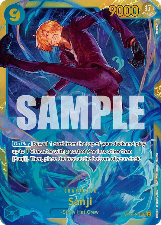 Sanji OP06-119 Secret Rare Wings of the Captain NM/M