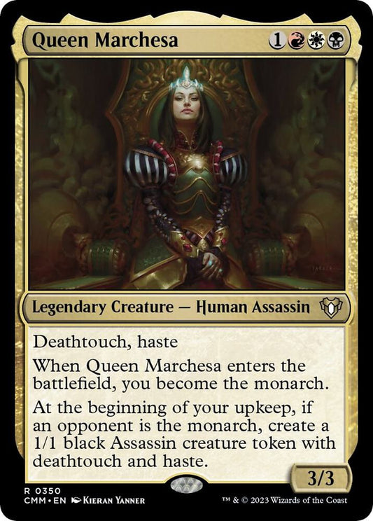 Queen Marchesa 350 Rare Commander Masters NM/M