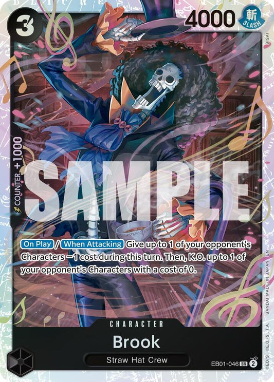 Brook (Reprint) EB01-046 Super Rare Premium Booster -The Best- Vol. 2 NM/M