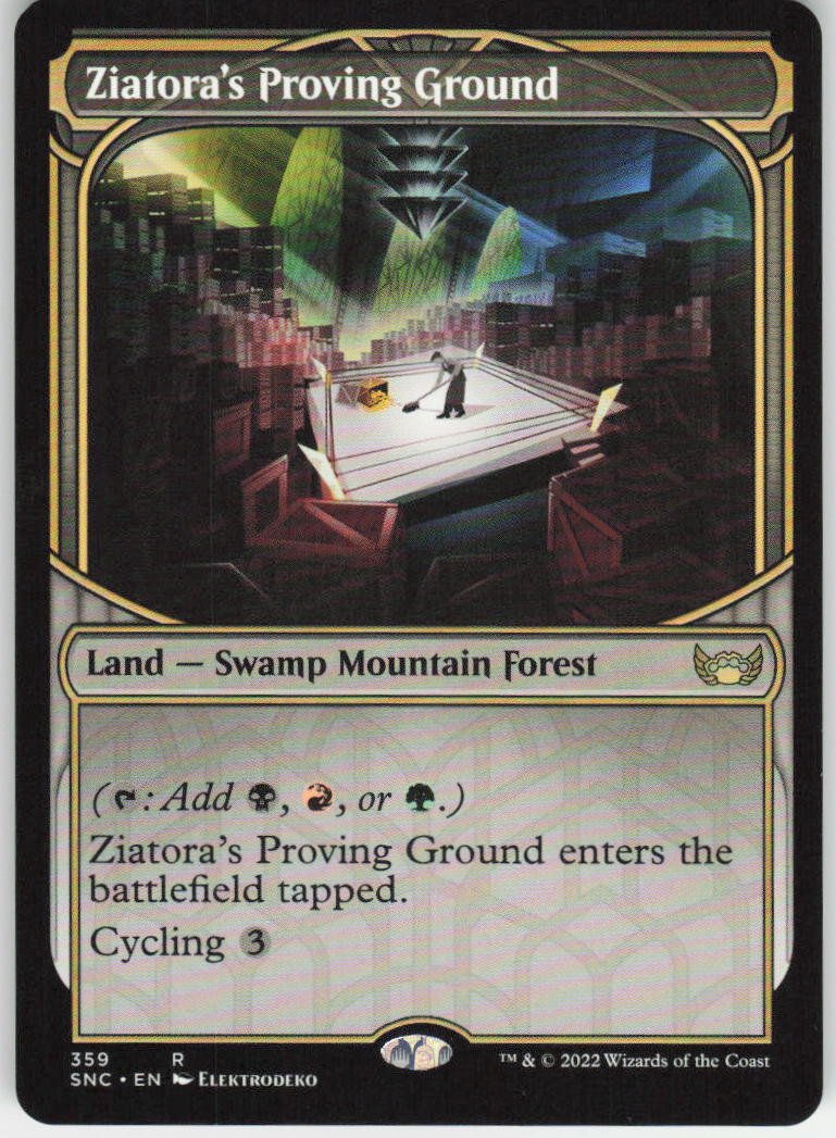 Ziatora's Proving Ground (Showcase) R Streets of New Capenna 359 NM