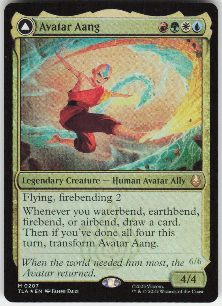 Avatar Aang (Foil) M Avatar: The Last Airbender 207 NM