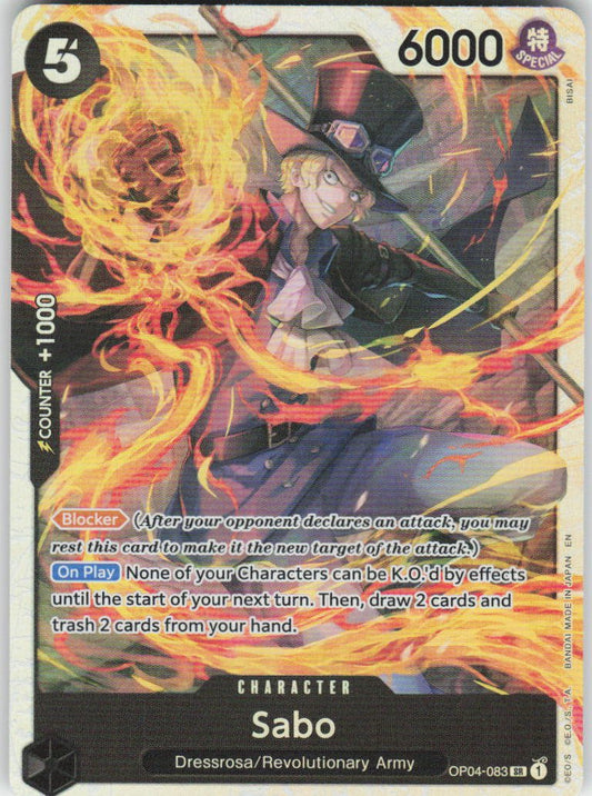 Sabo - (Reprint) SR Premium Booster -The Best- Vol. 2 OP04-083 NM