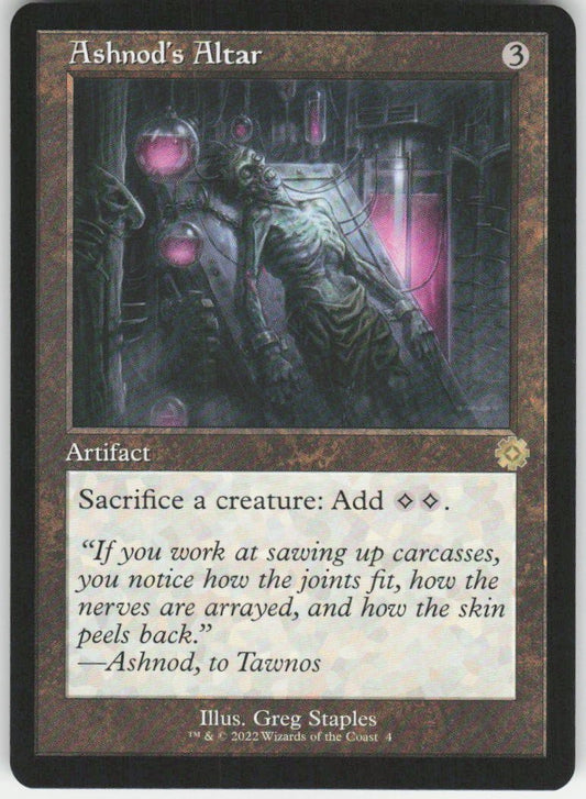 Ashnod's Altar R The Brothers' War: Retro Frame Artifacts 4 NM