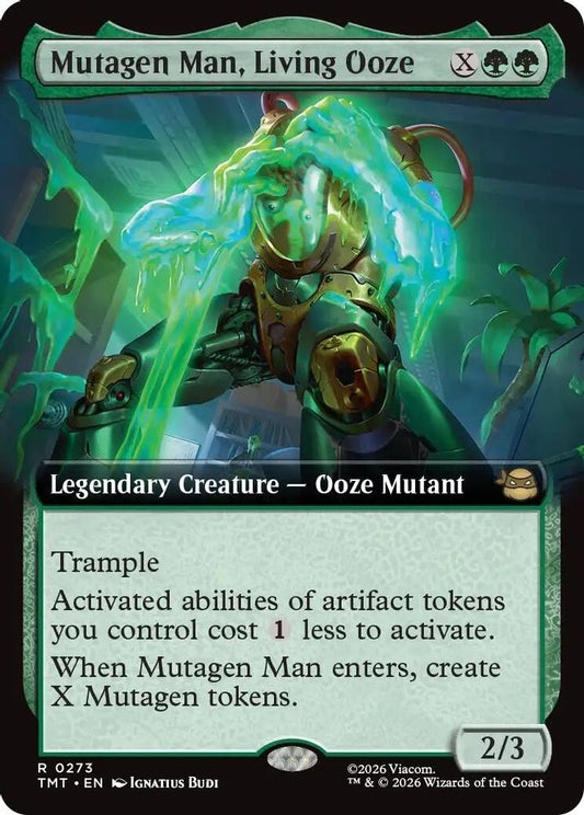 Mutagen Man, Living Ooze (Extended Art) 0273 Teenage Mutant Ninja Turtles NM/M