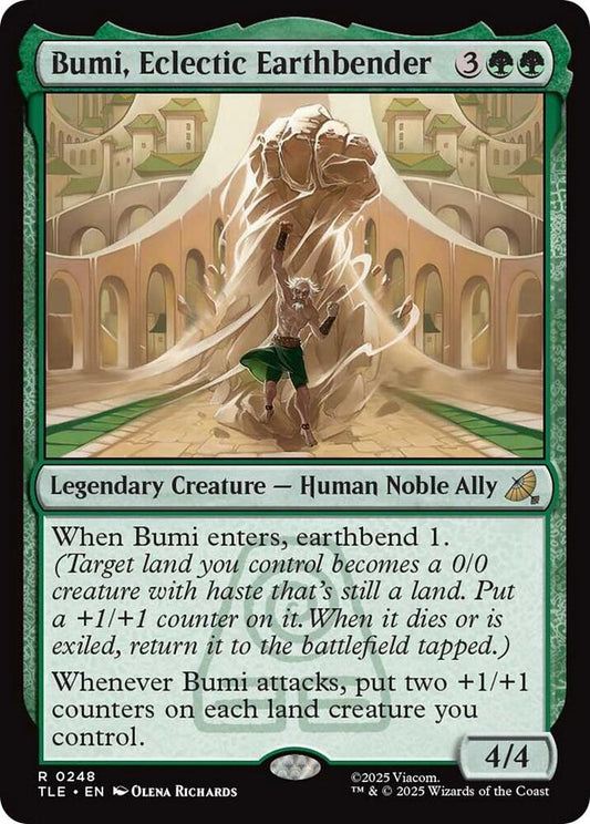 Bumi, Eclectic Earthbender 248 Avatar: The Last Airbender: Eternal-Legal NM/M