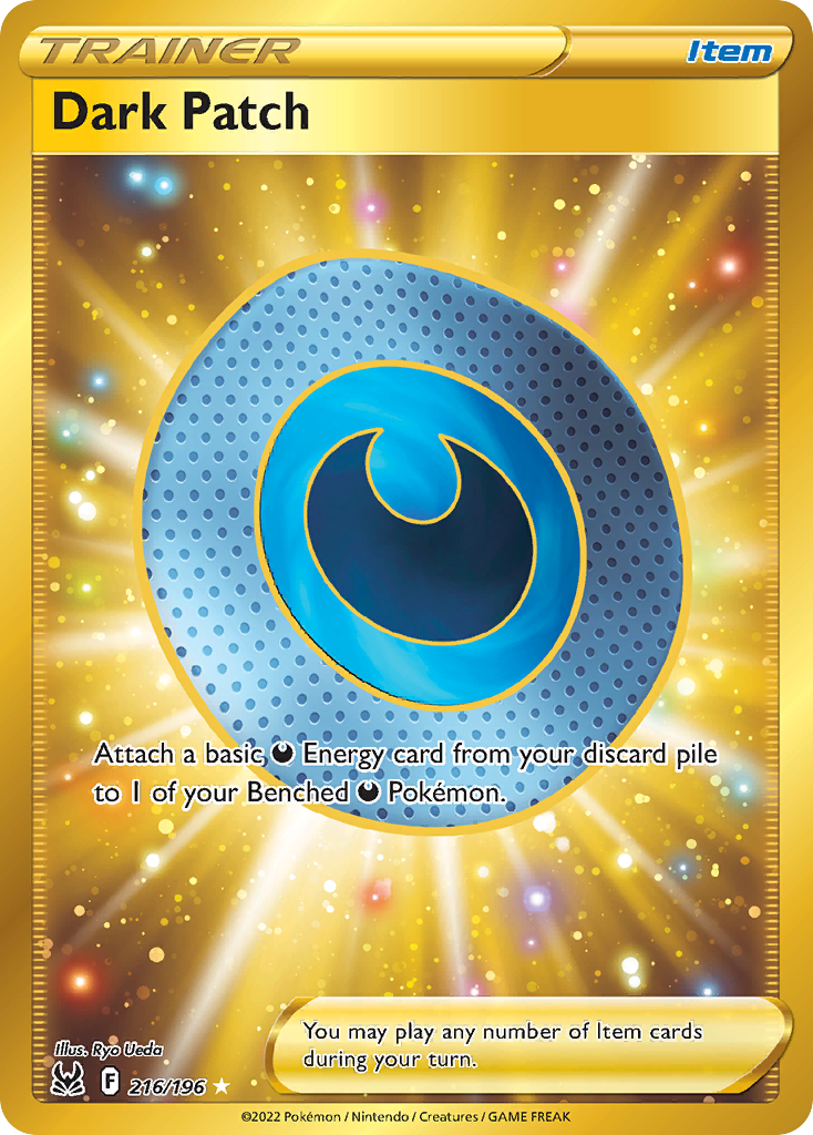 Dark Patch 216/196 Secret Rare Lost Origin NM/M