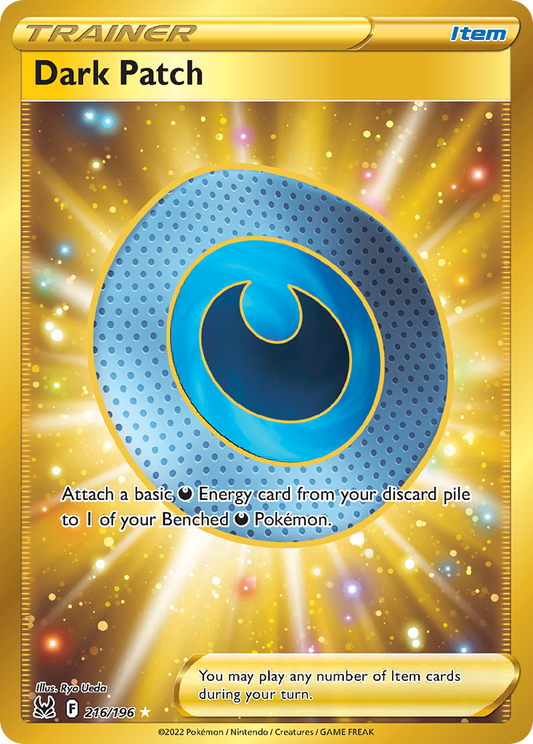 Dark Patch 216/196 Secret Rare Lost Origin NM/M