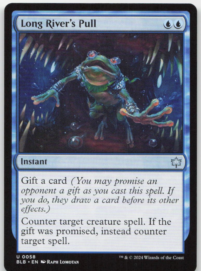 Long River's Pull U Bloomburrow 58 NM