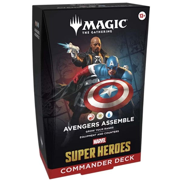 PREORDER: Magic: The Gathering | Marvel Super Heroes - Commander Deck - Avengers Assemble