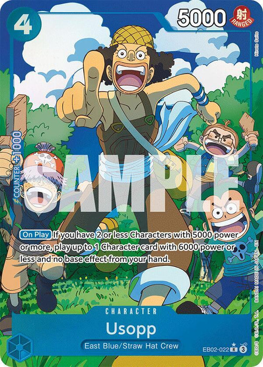 Usopp (Alternate Art) EB02-022 Rare Extra Booster: Anime 25th Collection NM/M