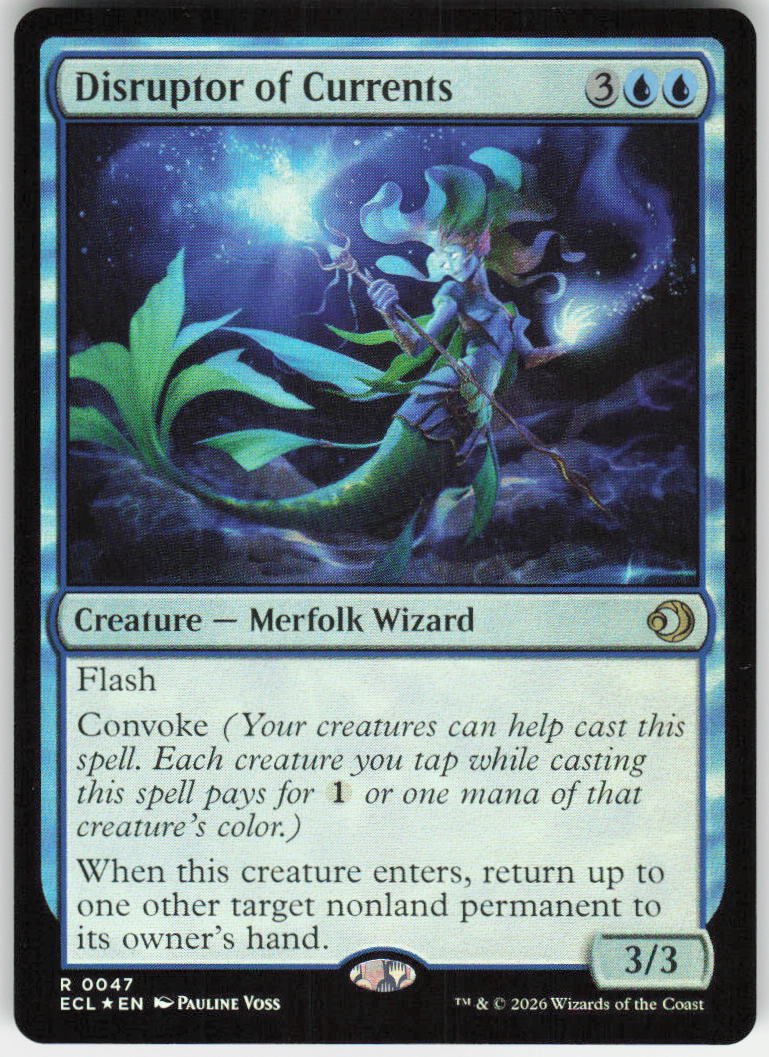 Disruptor of Currents (Foil) R Lorwyn Eclipsed 47 NM