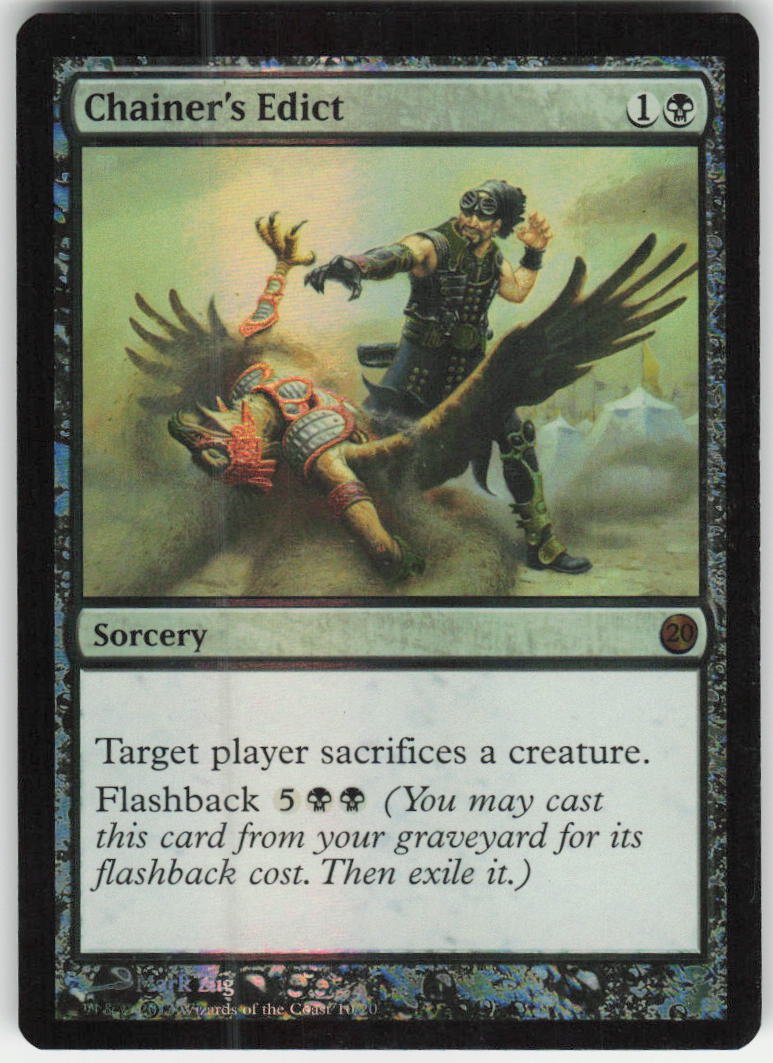 Chainer's Edict (Foil) M From the Vault: Twenty 10 NM