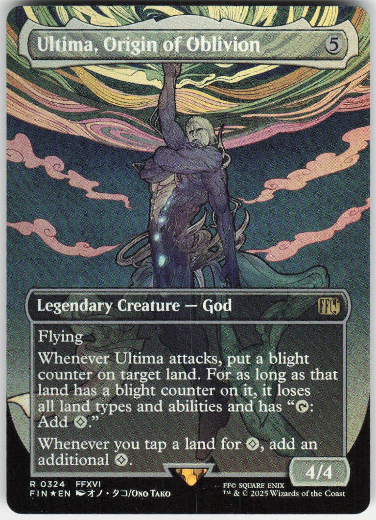 Ultima, Origin of Oblivion (Borderless) R FINAL FANTASY 324 NM