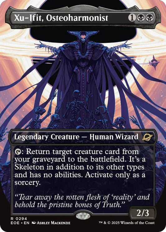 Xu-Ifit, Osteoharmonist (Borderless) 294 Foil Rare Edge of Eternities NM/M