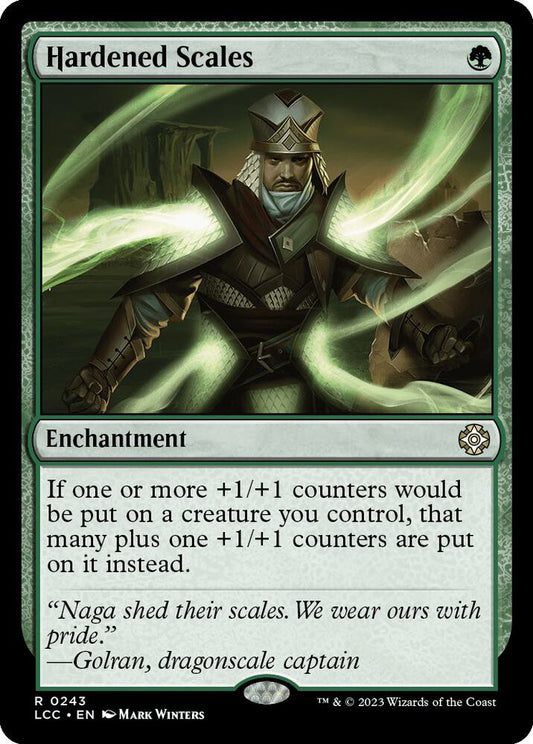 Hardened Scales 243 Rare Commander: The Lost Caverns of Ixalan NM/M