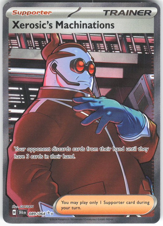 Xerosic's Machinations - Ultra Rare SV: Shrouded Fable 089/064 NM