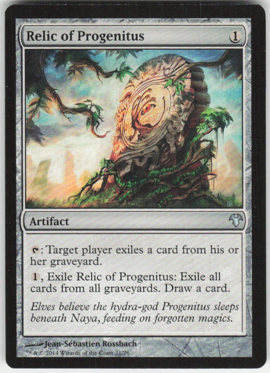 Relic of Progenitus U Magic Modern Event Deck 21 NM