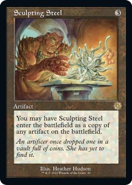Sculpting Steel 50 Rare The Brothers' War: Retro Frame Artifacts NM/M