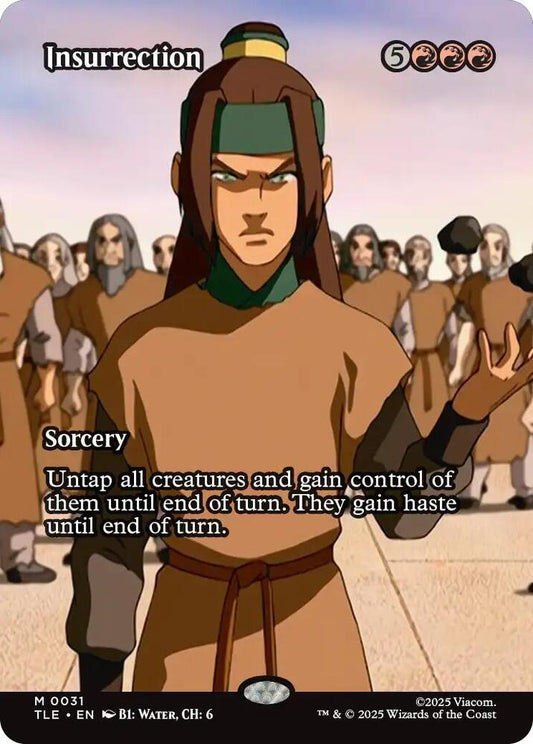 Insurrection (Borderless) 31 Avatar: The Last Airbender: Eternal-Legal NM/M