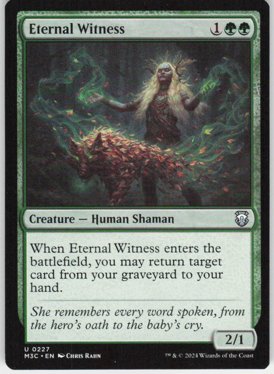 Eternal Witness U Commander Legends 425 NM