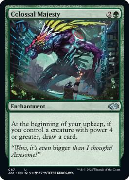 Colossal Majesty 87 Uncommon Jumpstart 2022 NM/M