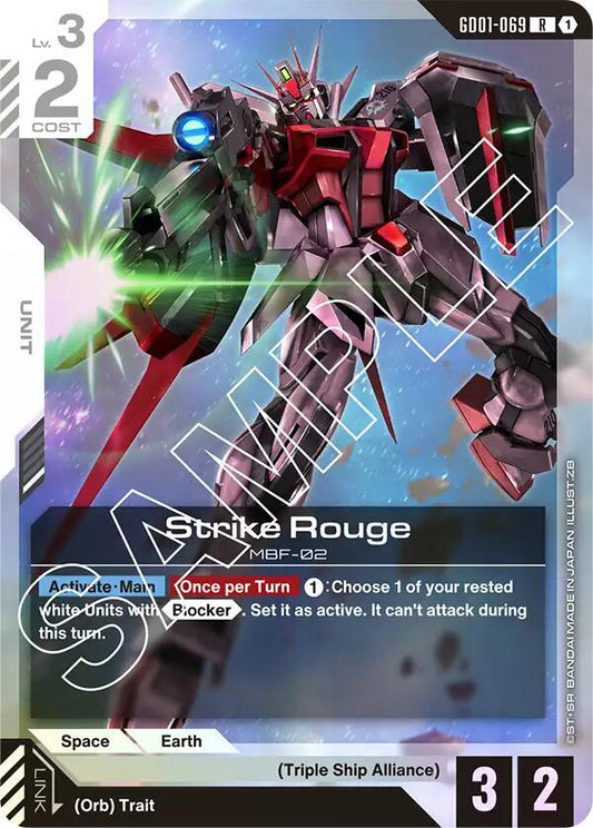 Strike Rouge GD01-069 R Newtype Rising NM/M