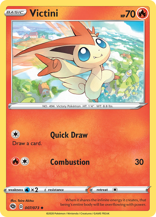 Victini 007/073 Uncommon Champion's Path NM/M