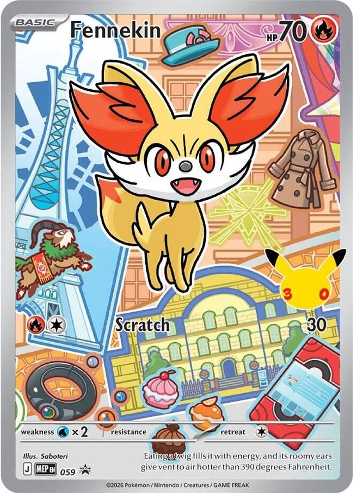 Fennekin 059 Promo First Partner Collection 2026 NM/M