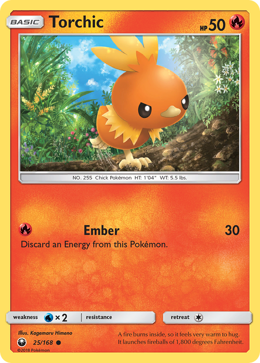 Torchic 25/168 Common Celestial Storm NM/LP
