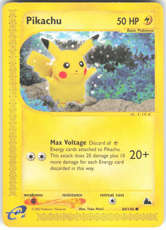 Pikachu 84/144 Common Skyridge LP*