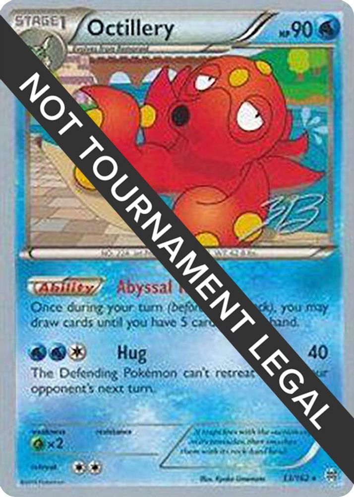 Octillery (Zachary Bokhari) 33/162 Rare World Championship Decks NM/LP